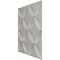 Ekena Millwork 19 5/8in. W x 19 5/8in. H Wallflower EnduraWall Decorative 3D Wall Panel Covers 2.67 Sq. Ft. WP20X20WACDC - alternate 4